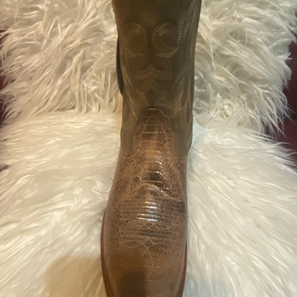 Nocona Tan Rattle Print Women’s 9B - Picture 2 of 7